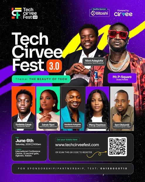 Coming to Ibadan This June: Tech Cirvee Fest 3.0