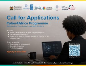 Apply for Cyber4Africa Programme for Early Stage AI Startups in Africa