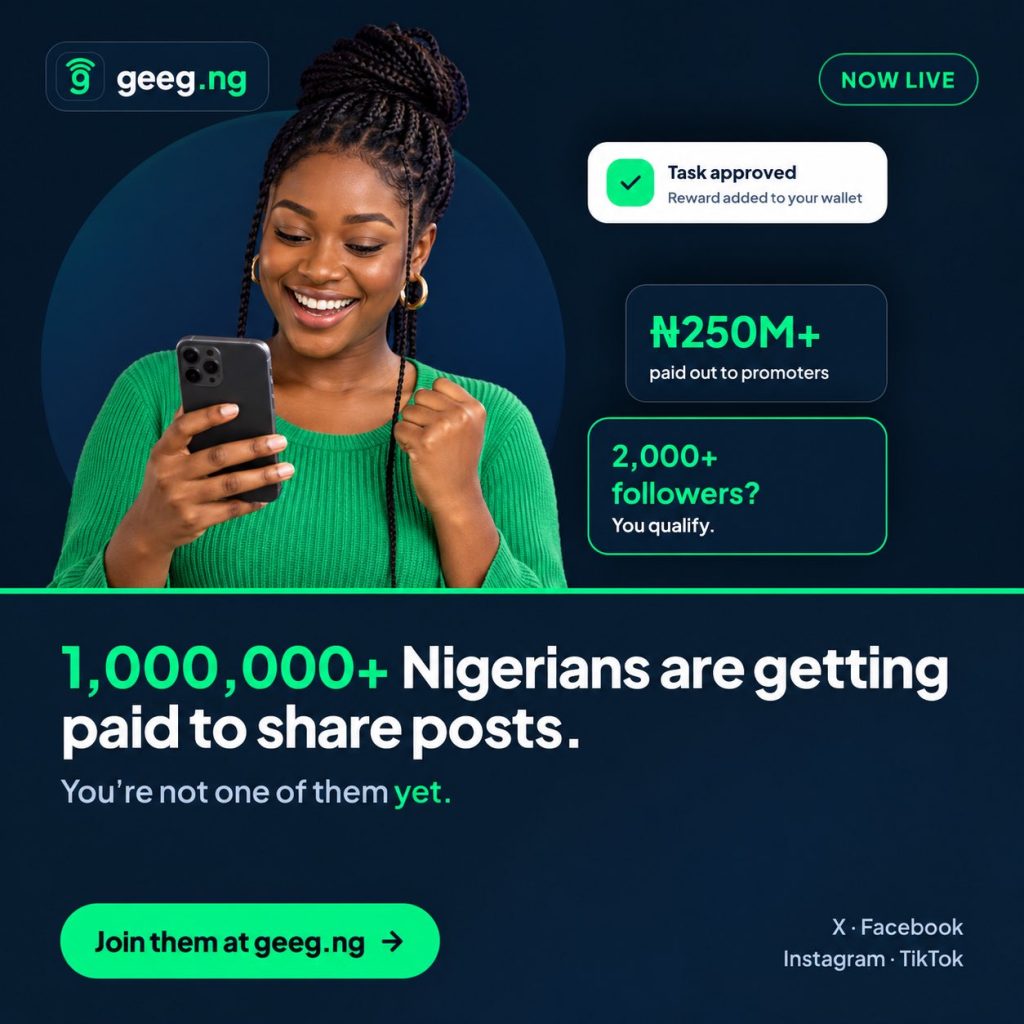 #BuiltforAfrica: Geeg.ng is Paying Nigerians to do Tasks