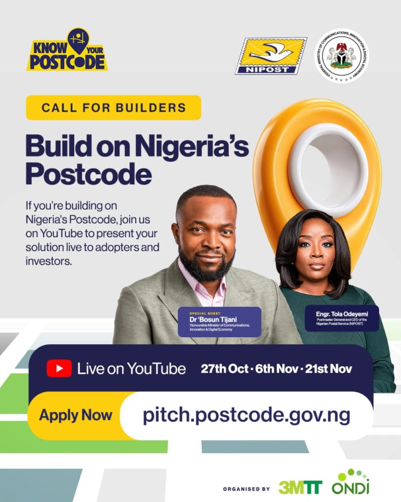 Federal Ministry of Communications launches “Build on Nigeria’s Postcode”