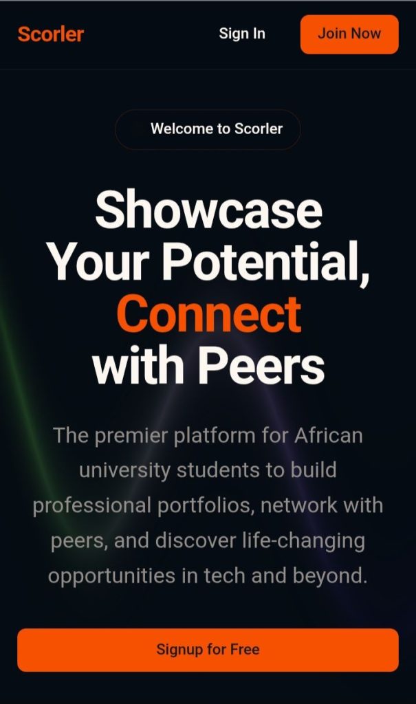 #BuiltForAfrica:  Learn and Gain Traction at the Same Time with Scorler